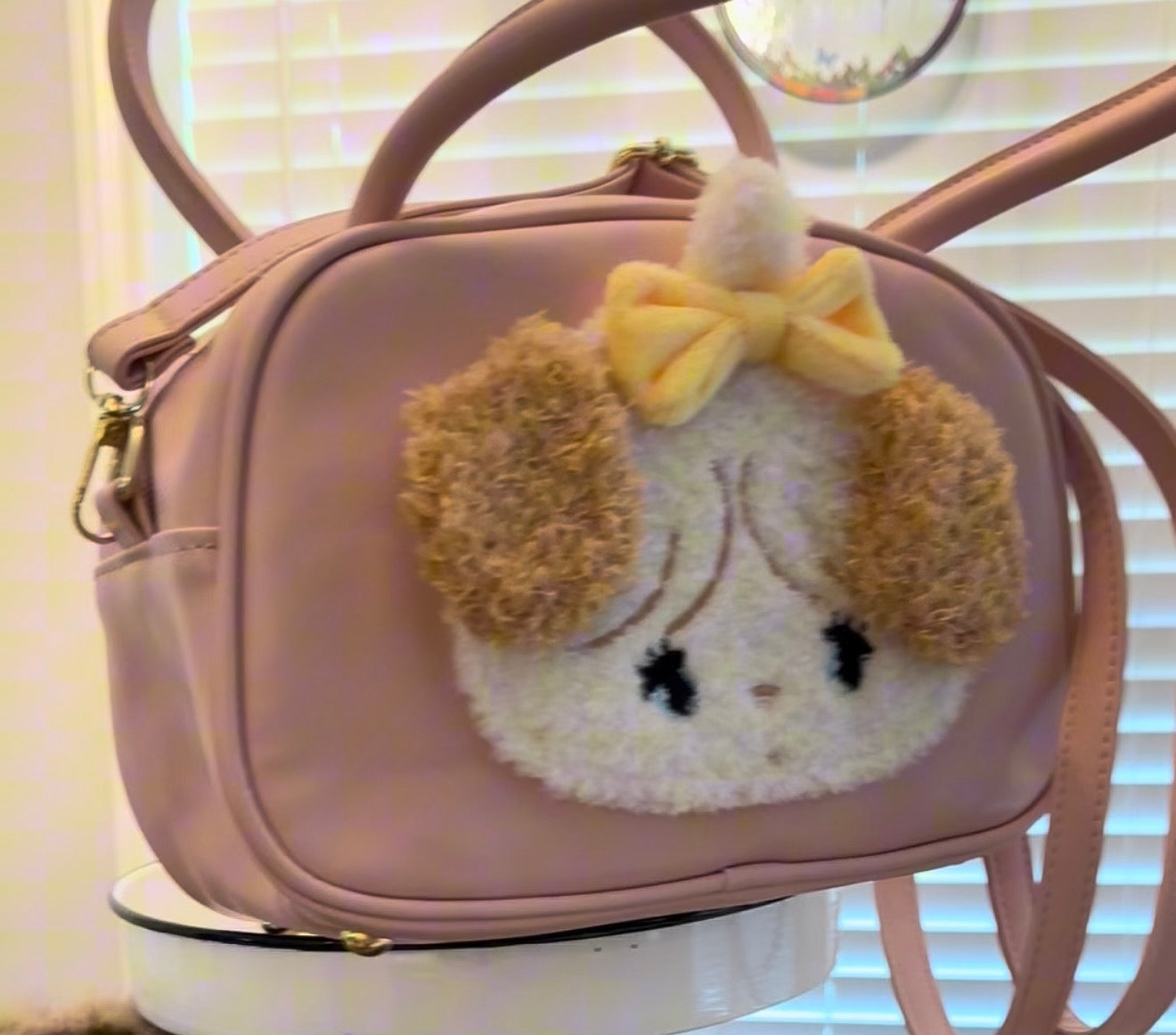 Mikko leather pink bag